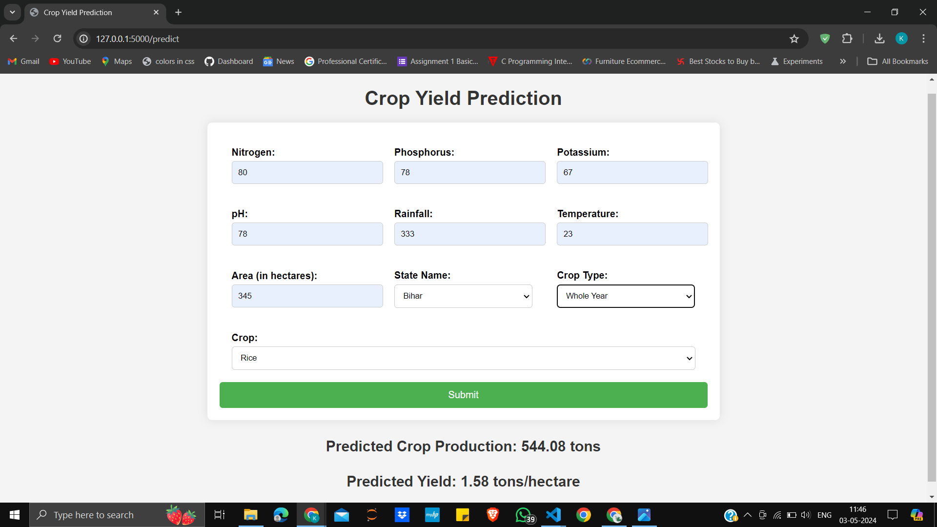 Crop Yield Prediction(ML PIPELINE)