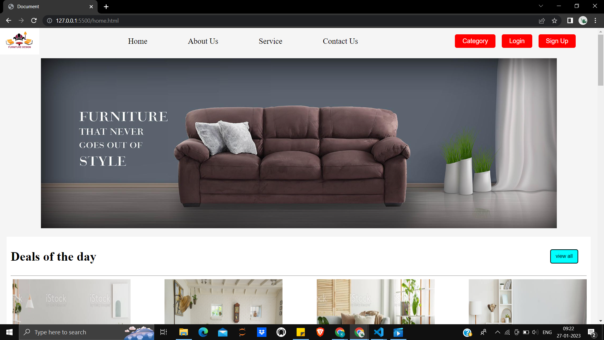 Ecommerce Website
